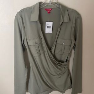 Guess long sleeve blouse